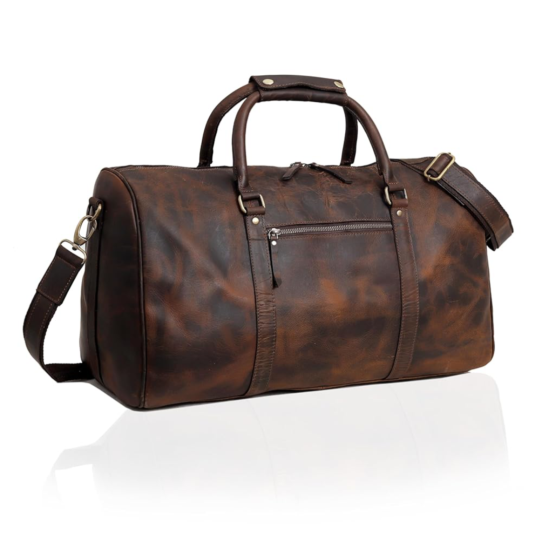 Stylish Leather Duffel Bags For Travel