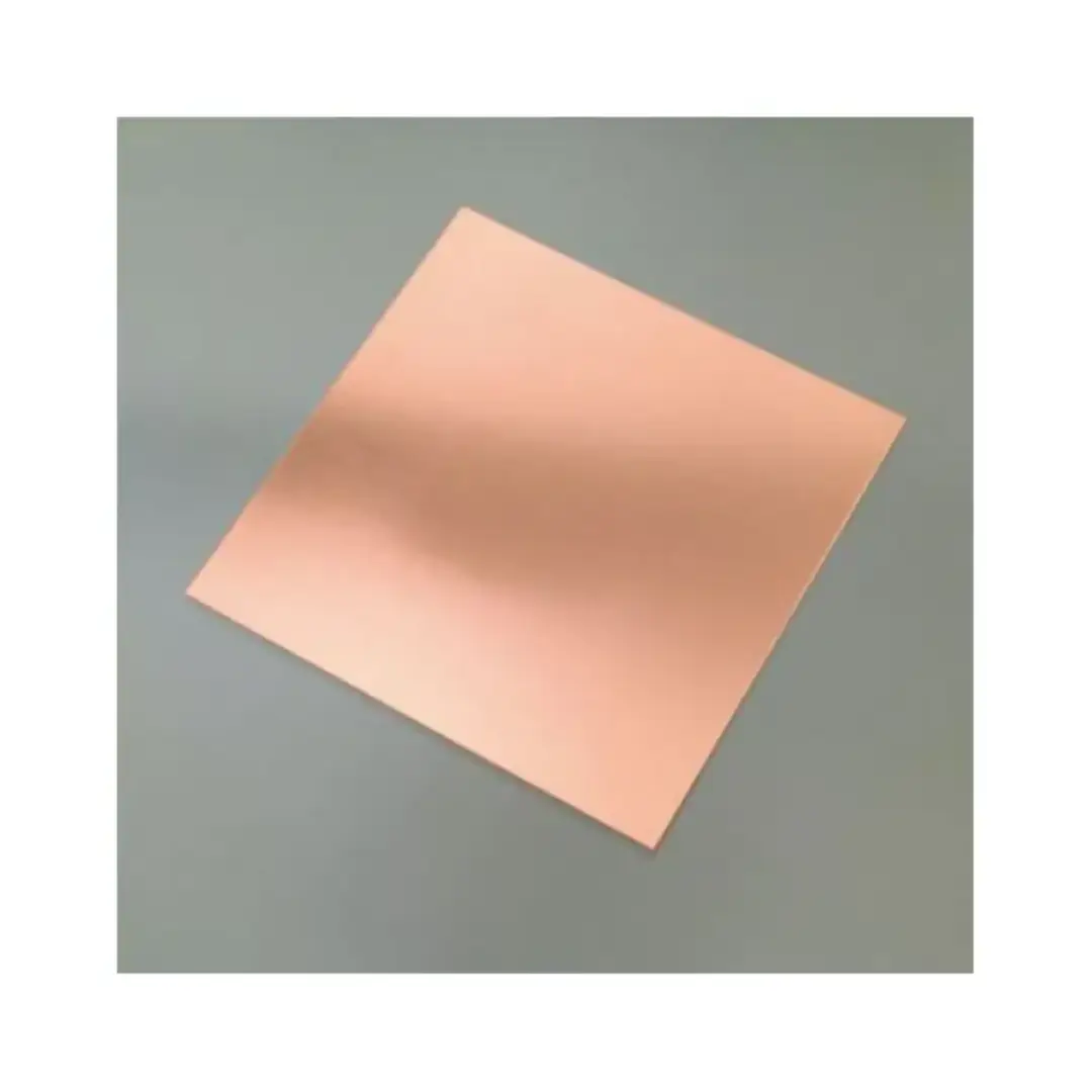 Copper Plate 100x100mm UAE High Grade Material for Conductivity