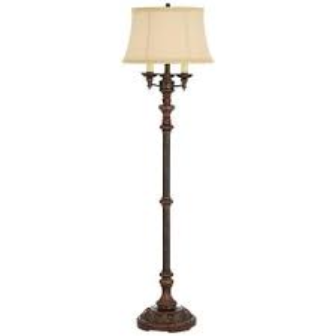 Traditional Floor Lamps Classic Standing Light for Living Room Bedroom Elegant Home Decor