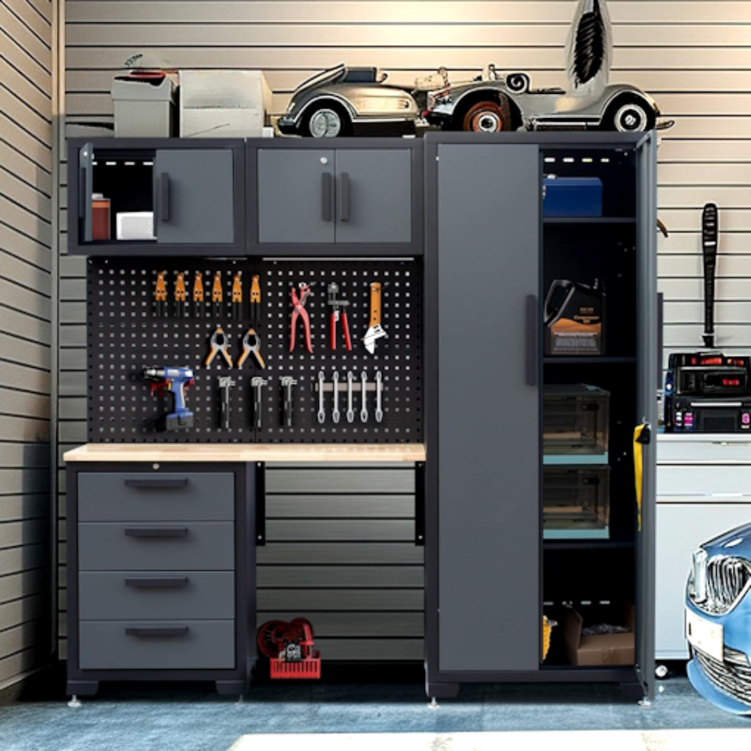 Garage Cabinets for Secure, Durable and Space-Smart Storage