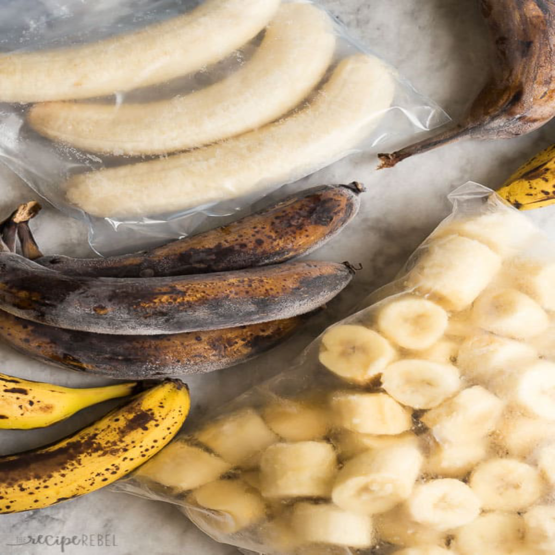 Frozen Whole Bananas Fresh Naturally Sweet Ready for Smoothies Baking and Desserts