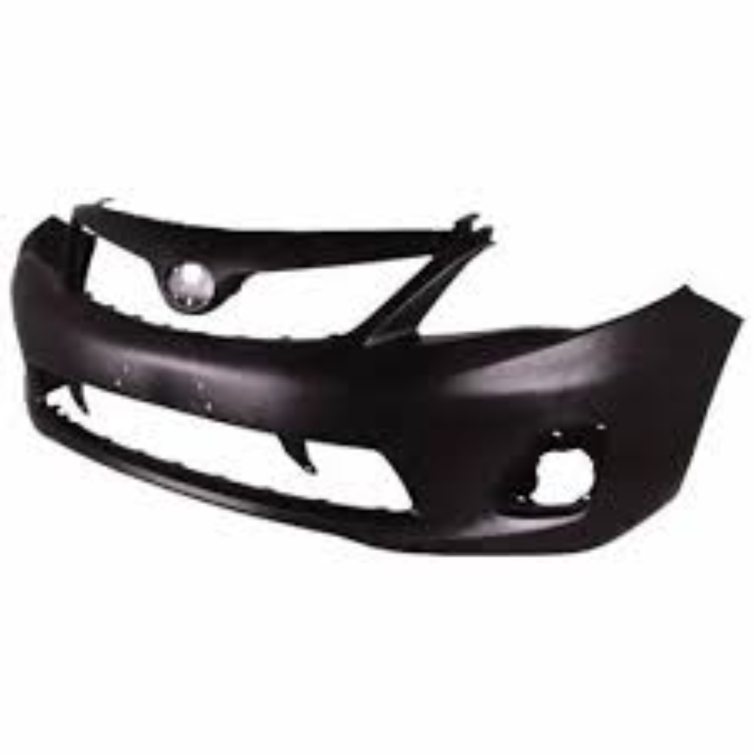 Black Plastic Skoda Rapid Front Bumper Durable & Stylish Front Bumper for Skoda Rapid