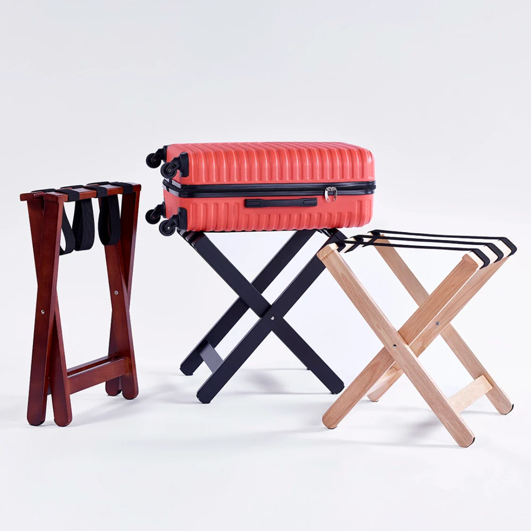 Foldable Luggage Racks Designed for Hotels