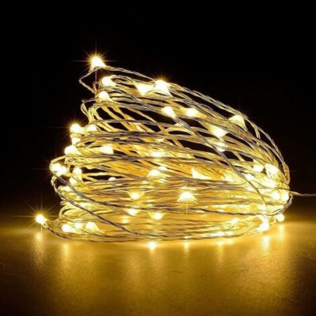 Warm White LED String Lights Ambient Lighting UK