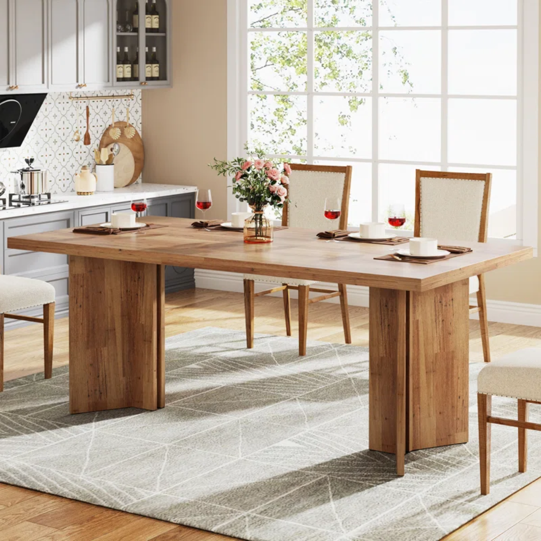 Dining Tables Rectangular Modern Style Vietnam Exporter
