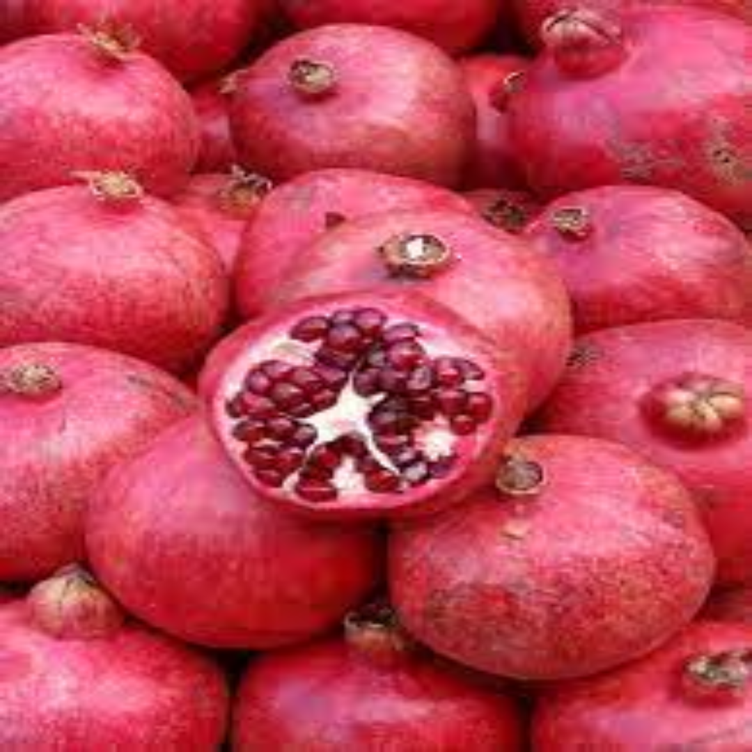Angel Red Pomegranates Known for Deep Color and Sweetness