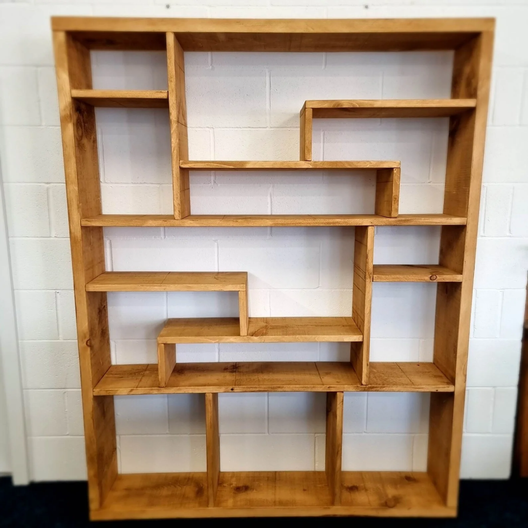 Industrial Style Bookcase Cabinet Handmade UK Storage 
