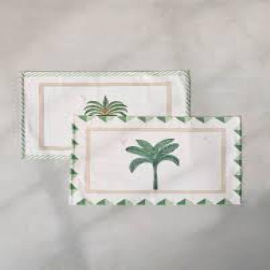 Areca Placemats for Sustainable Dining and Global Trade