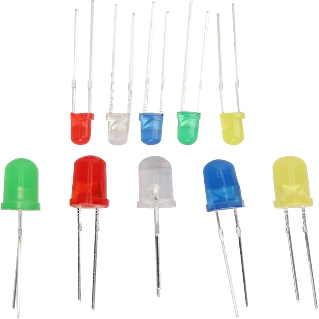 Bright Light Emitting Diodes LEDs for Energy Efficient Lighting and Electronic Display Projects
