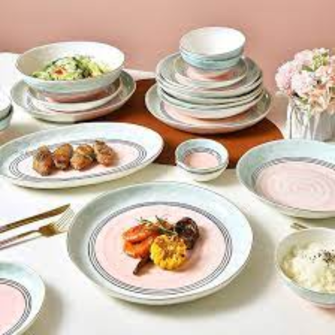 Porcelain Dinnerware Set for Timeless Dining Presentation