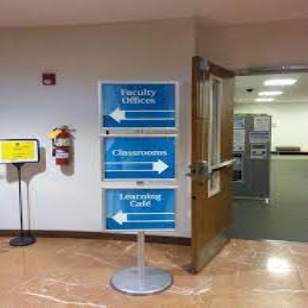 Indoor Directional Signage for Commercial Spaces