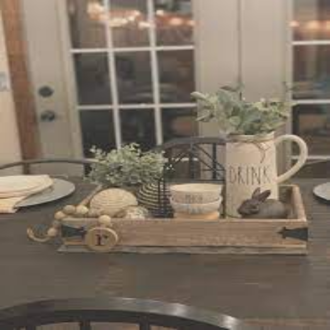 Rustic Farmhouse Centerpieces for Vintage Inspired Table Decor