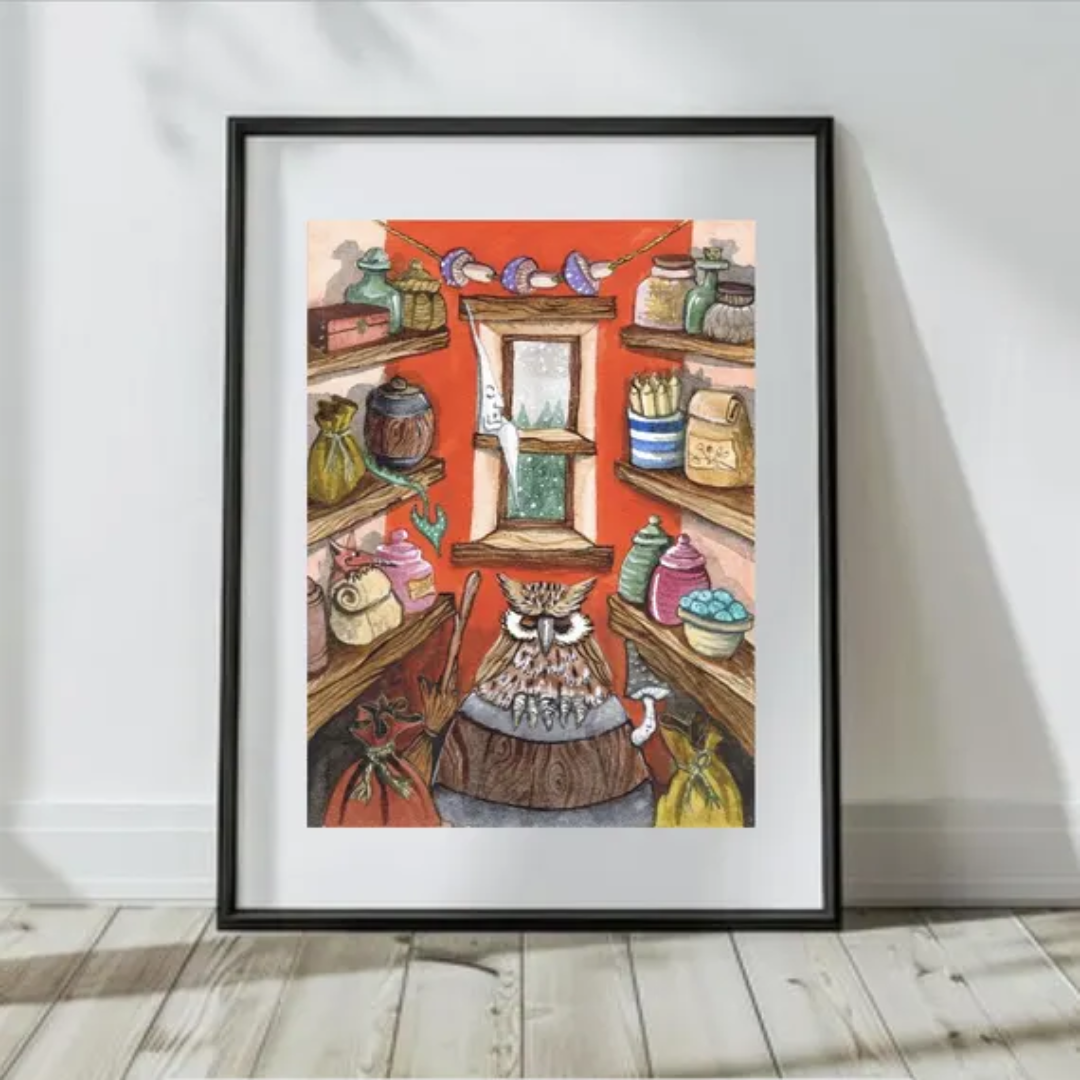 Pantry Paintings for Warm, Tasteful Kitchen Wall Accents