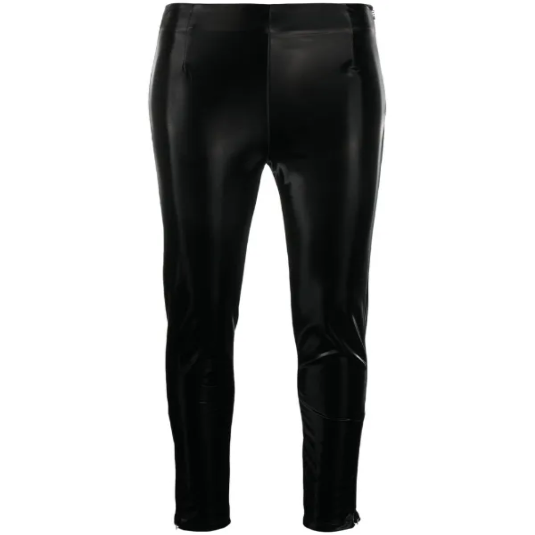 High Waisted Leather Leggings For Winter