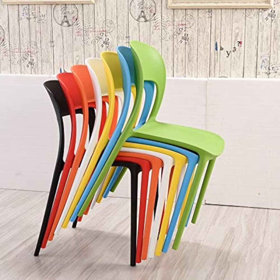 Stackable Plastic Chairs Perfect For Outdoor Use