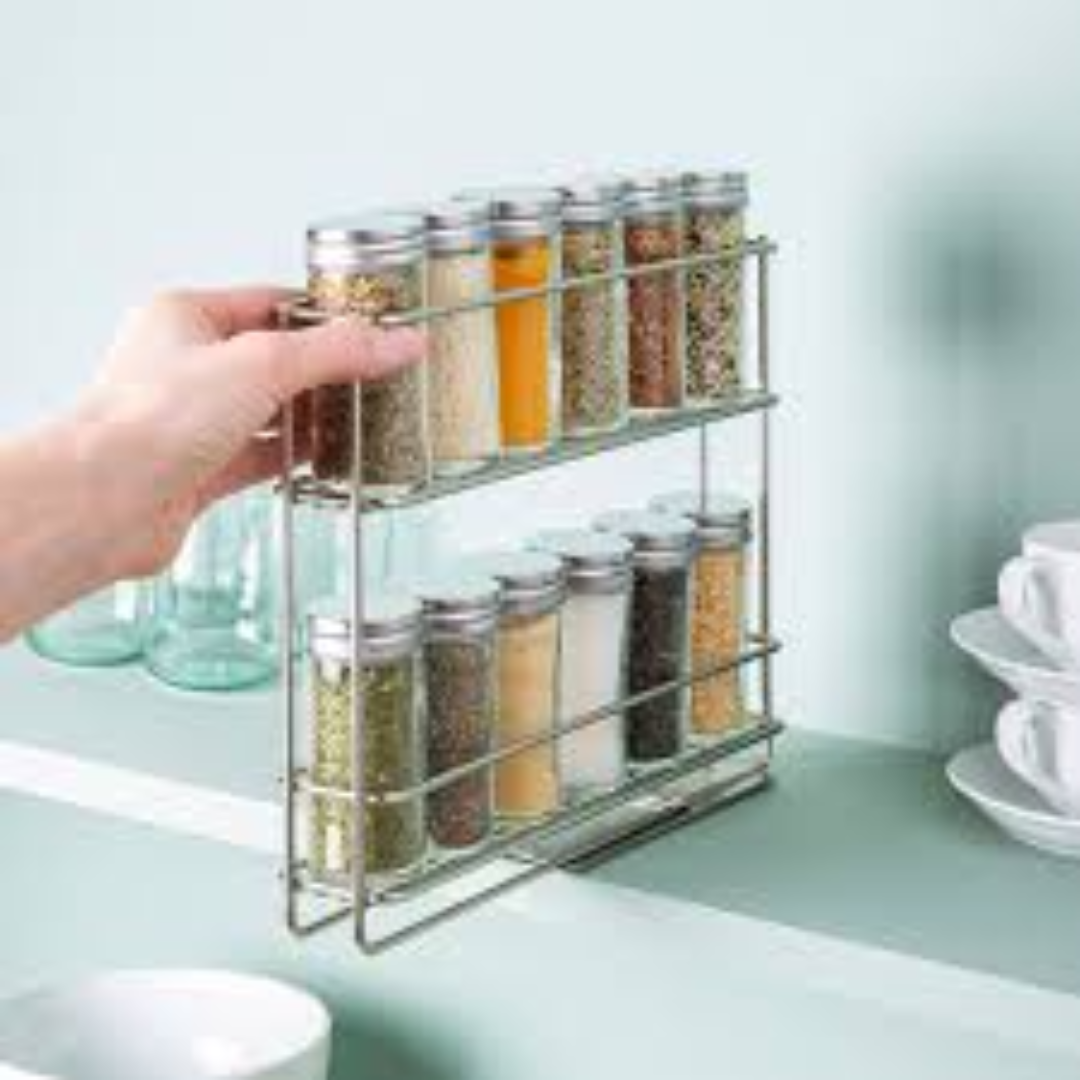 Spice Storage Containers for Retail Distribution and Exports