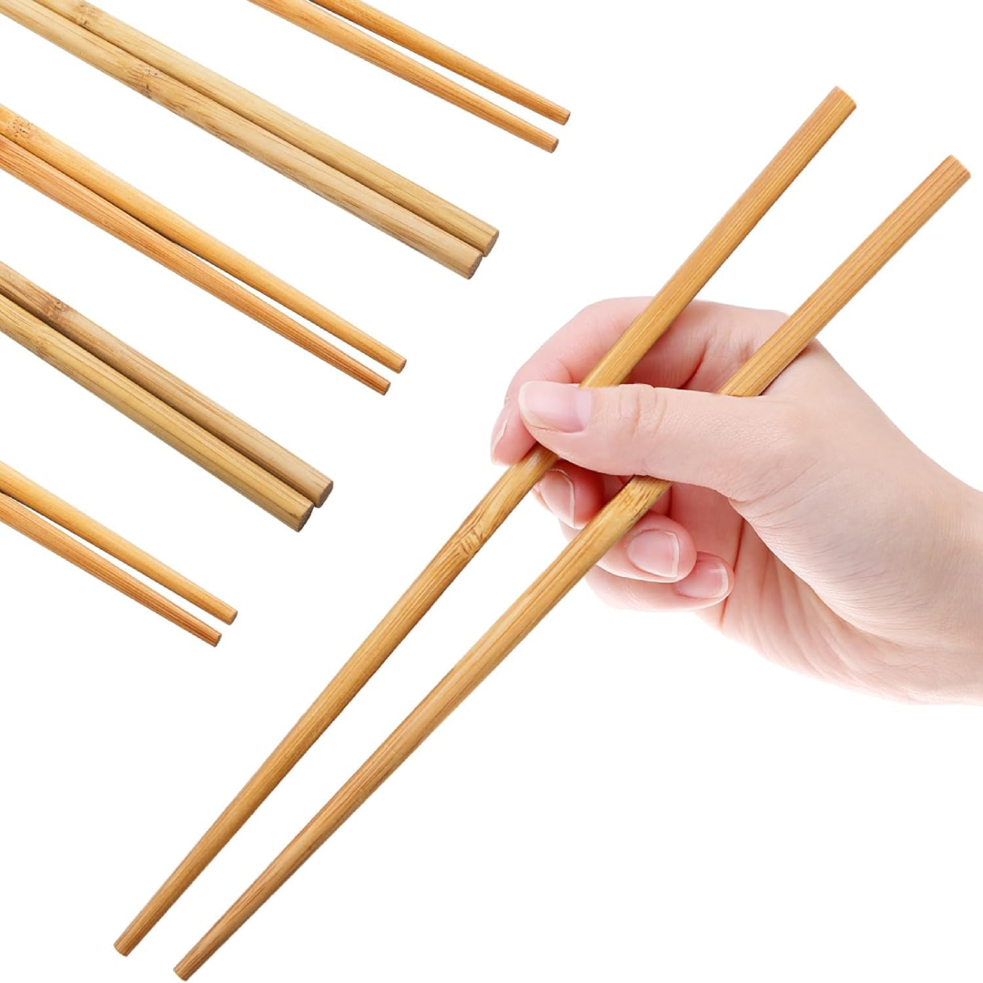 Chopsticks Shaped for Control, Balance, and Authentic Eating