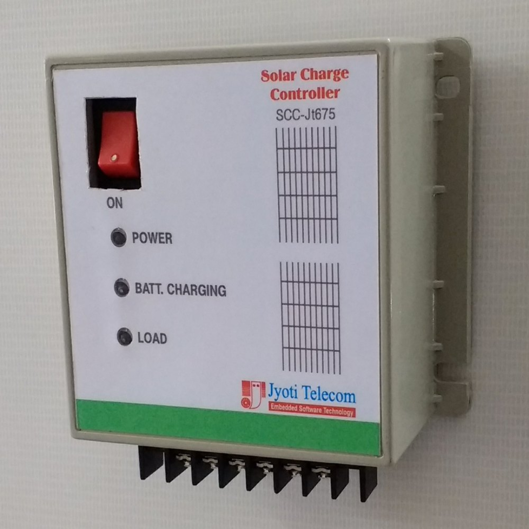 Jyoti Telecom 12 V Solar Charge Controller, Model: SCC-Jt675, 10 W