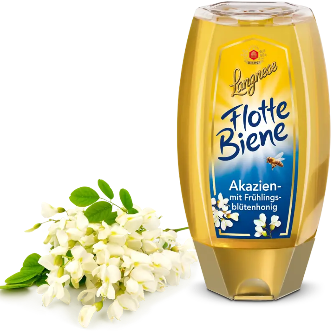 Acacia Honey with Spring Blossom Honey Pure Natural Blend Light Flavor Premium Healthy Sweetener