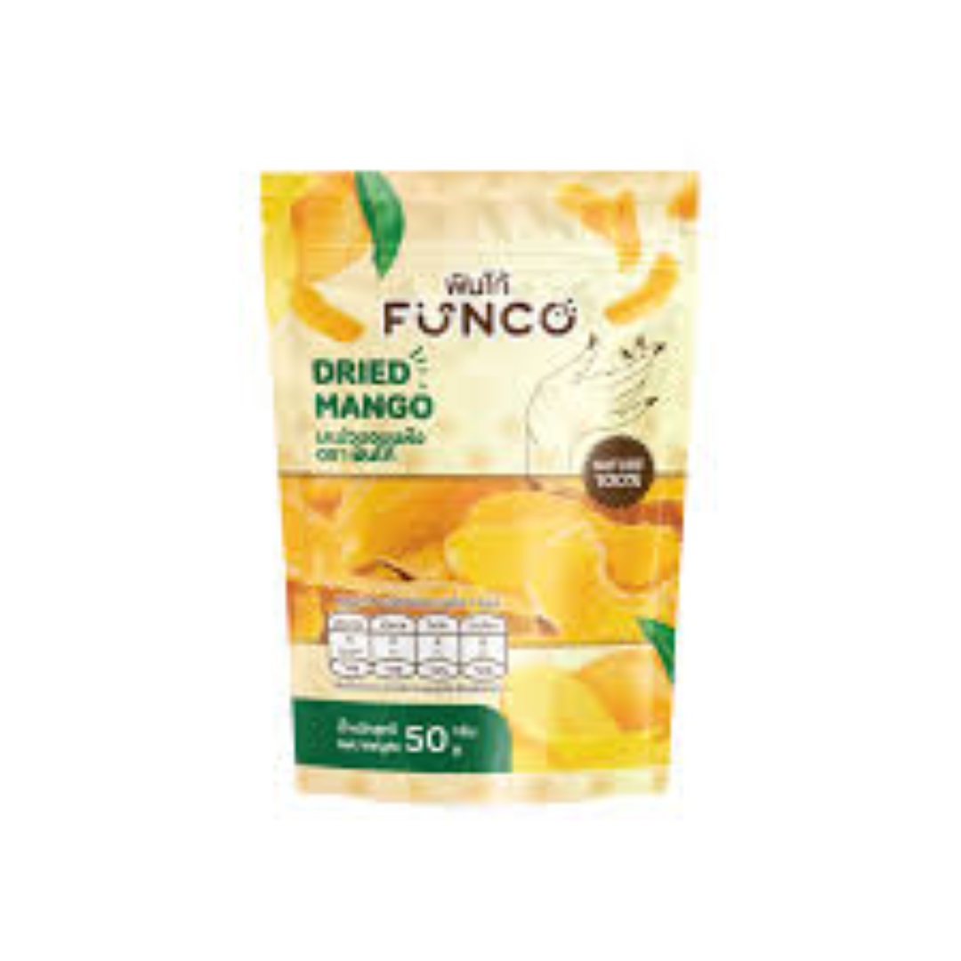 Funco Dried Mango Fruit For Sweet Healthy Snacking