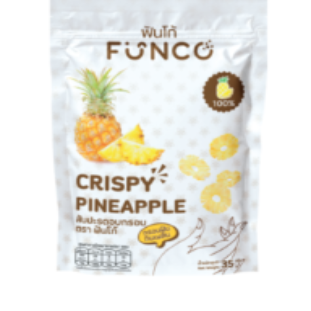 Funco Crispy Pineapple For Tropical Sweet Delight