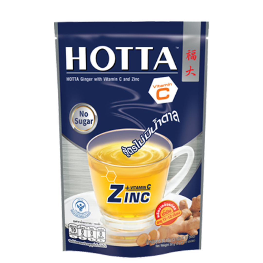 HOTTA Instant Ginger Sugar Free With Vitamin C