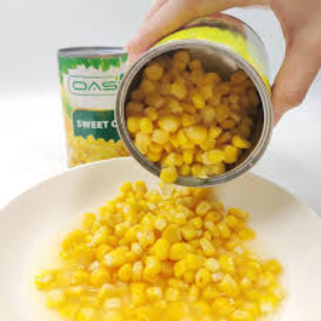 Canned Sweet Kernel Corn For Natural Freshness