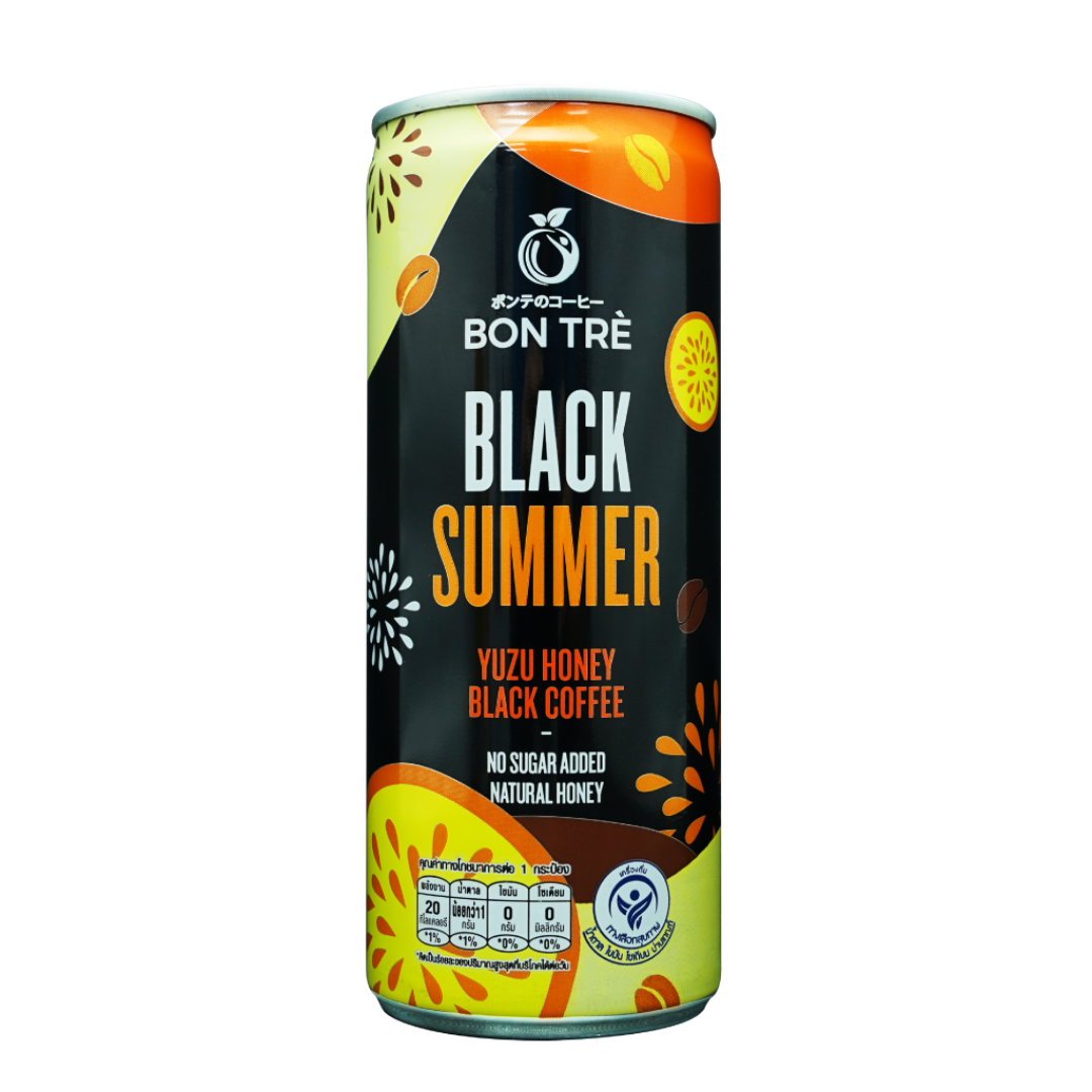 Ready To Drink Black Summer Coffee 220 ML Wholesale For Energy