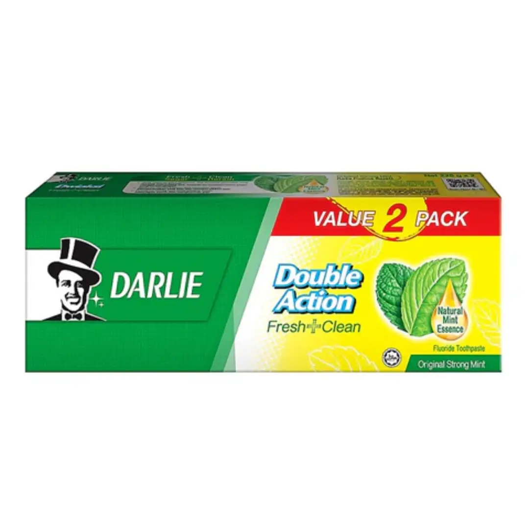 Darlie Double Action Toothpaste 225gx2 Fresh Smile MY