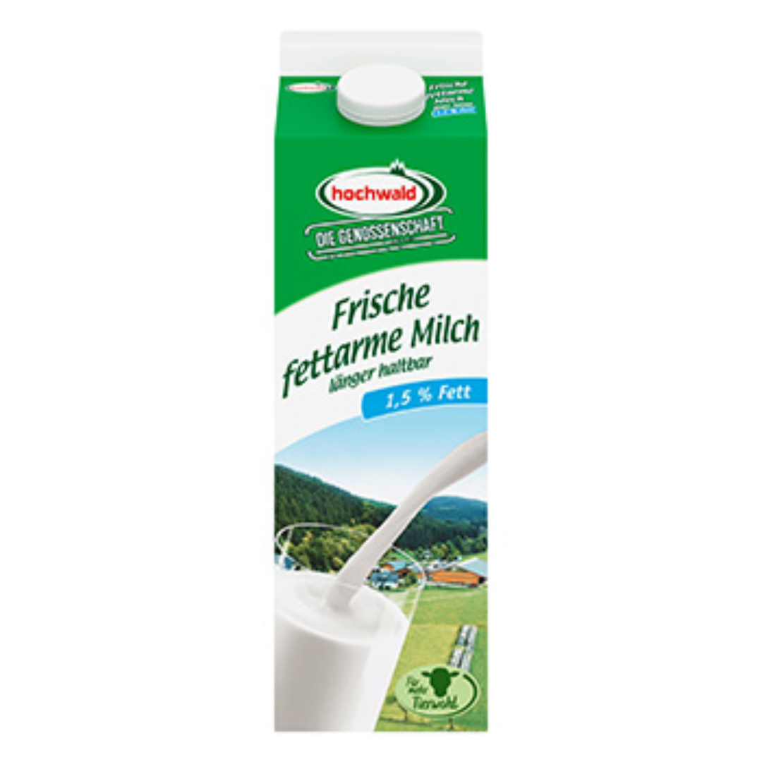 Fresh Low Fat Milk Healthy Dairy Drink with Reduced Fat Nutritious and Fresh Daily Consumption