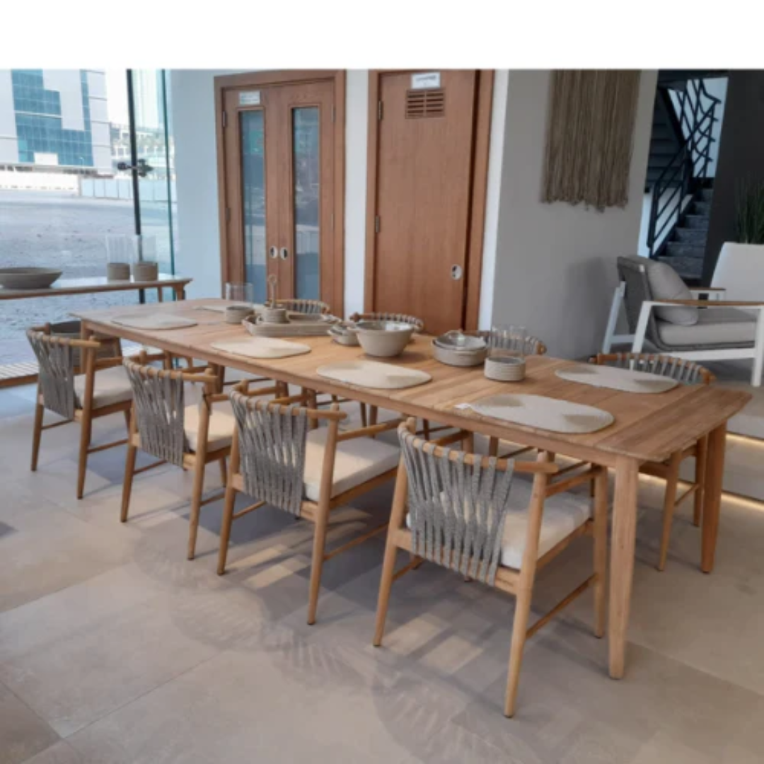 NOA Dining Set 340CM for Grand Family Dining Experiences