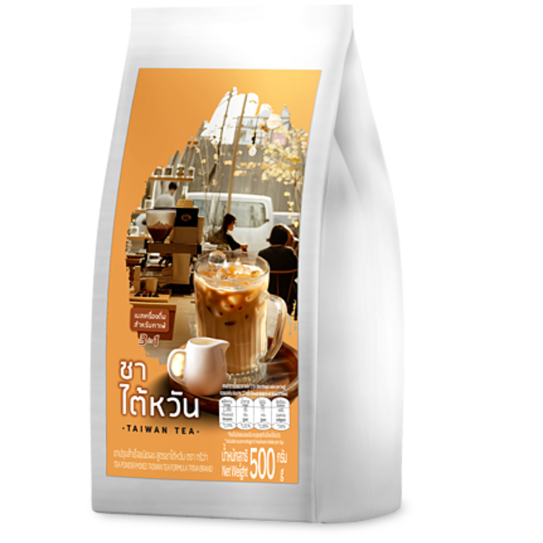 TEA POWDER MIXED TAIWAN TEA FORMULA TRIVA BRAND 500g