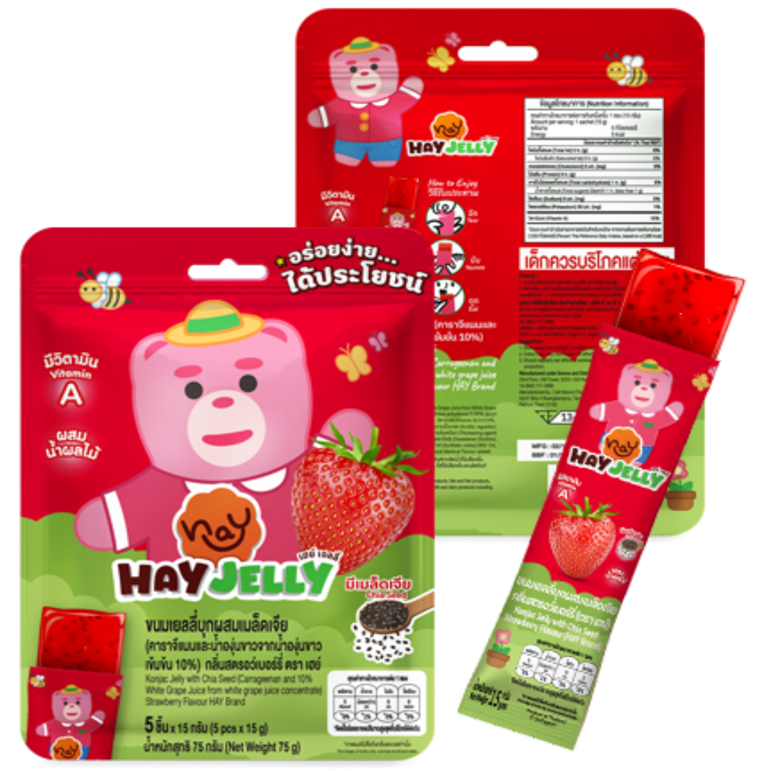 Hay Jelly With Chia Seeds Strawberry Flavor