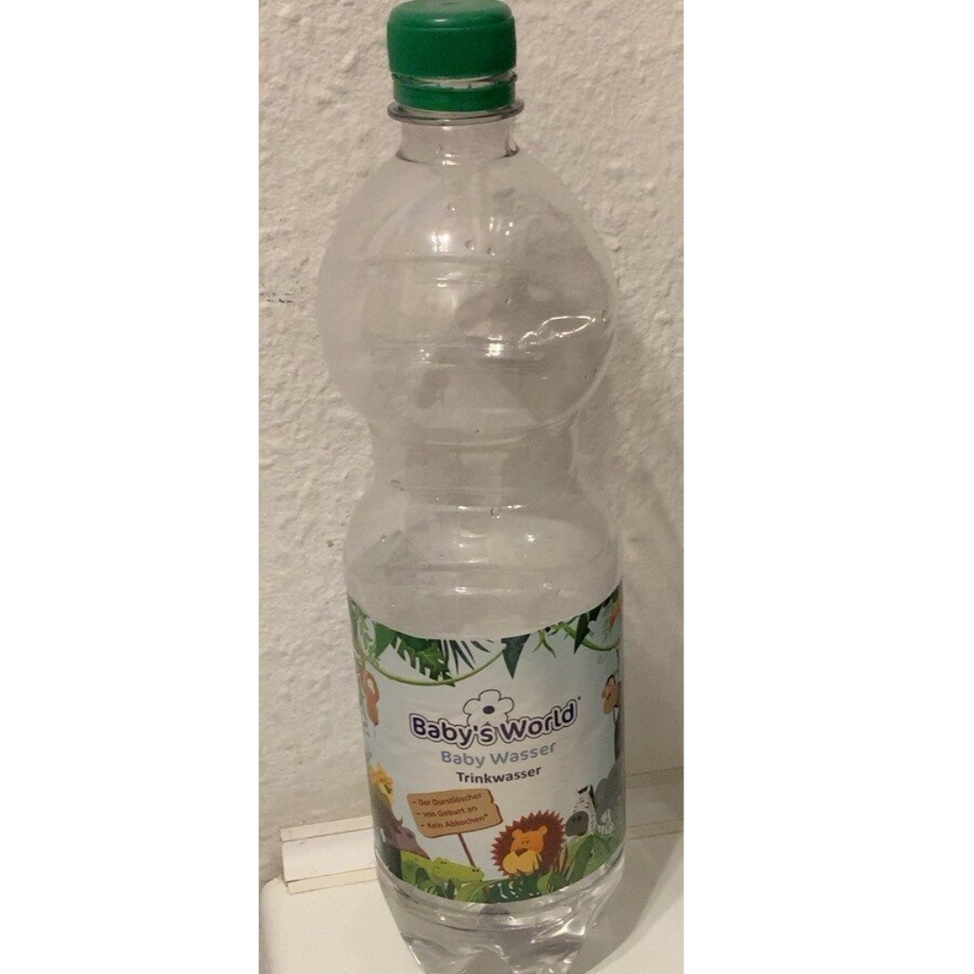 Baby World Babys Water 1L Pure Drinking Water for Babies Safe Mineral Balanced Infant Water