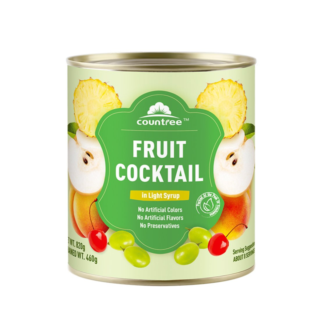 Canned Fruit Cocktails For Colorful Refreshing Enjoyment