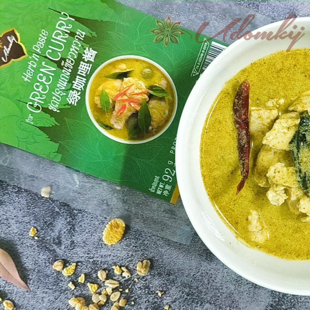 Green Curry Seasoning Set For Authentic Thai Taste