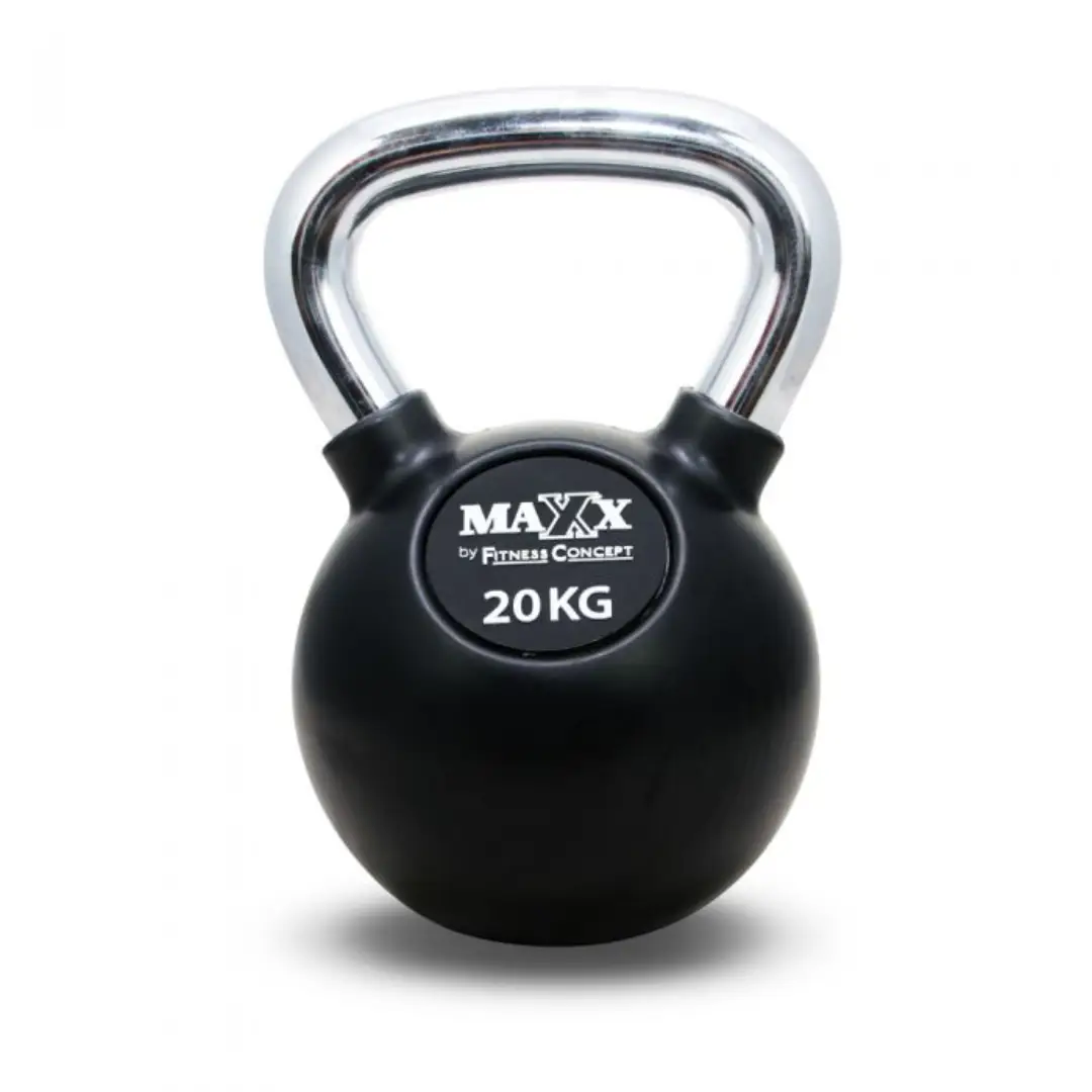 MAXX 20KG Rubber Kettlebell Malaysia Strength Training
