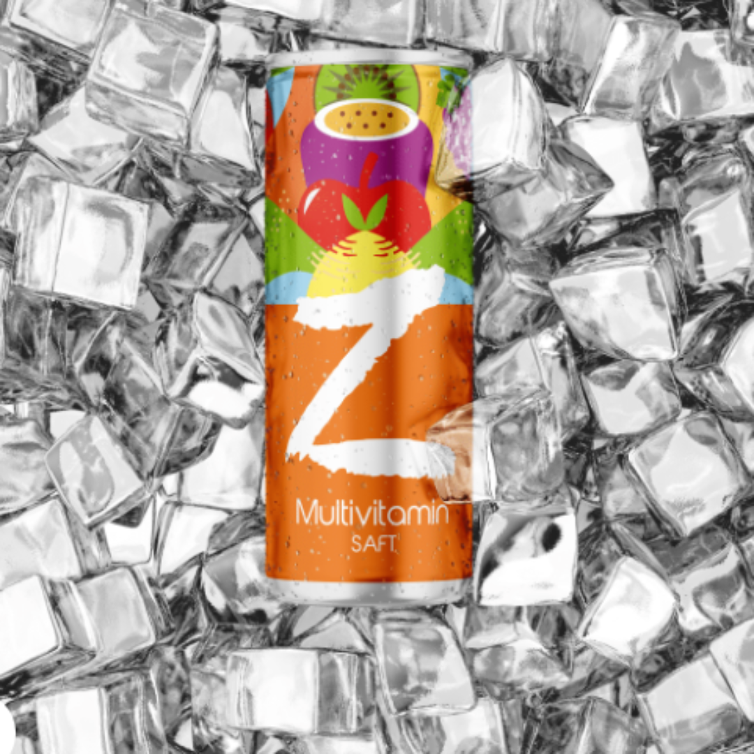 24 Pack Generation Z Multivitamin Juice 0.33L Healthy Drink with Essential Vitamins Daily Boost