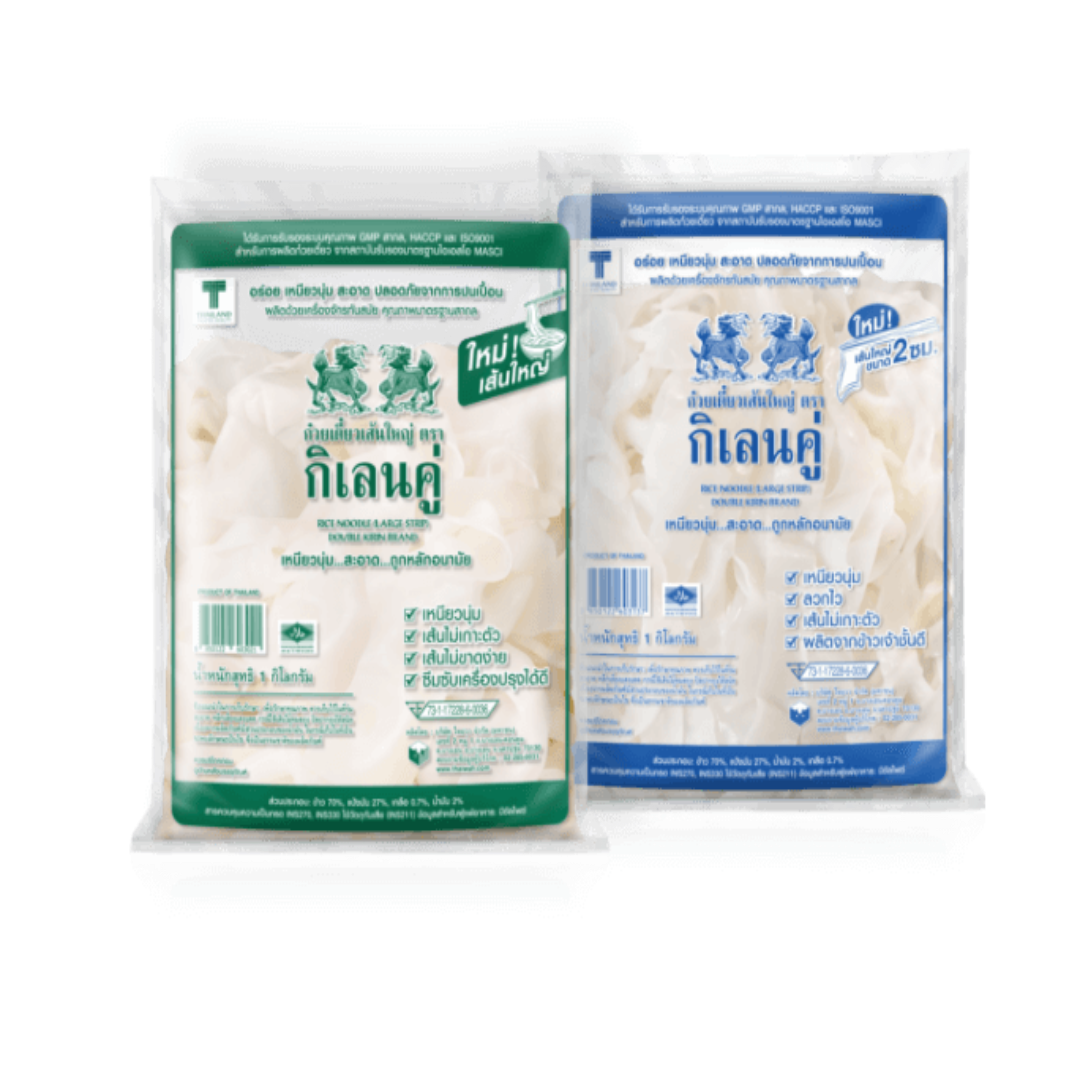 Premium Rice Noodle Large For Delicious Stir Fry