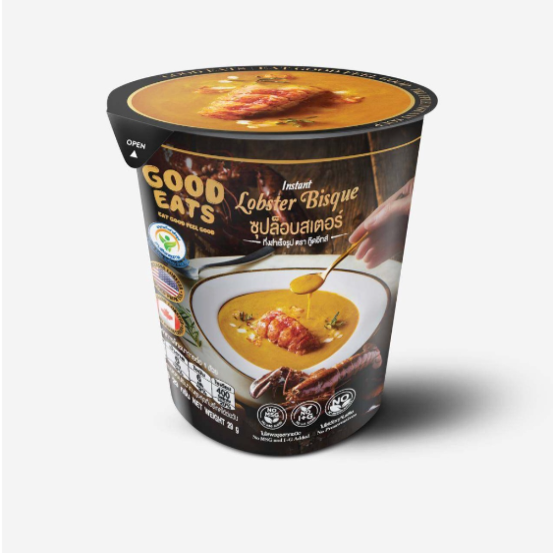 Lobster Bisque Instant Soup Cup For Gourmet Meal