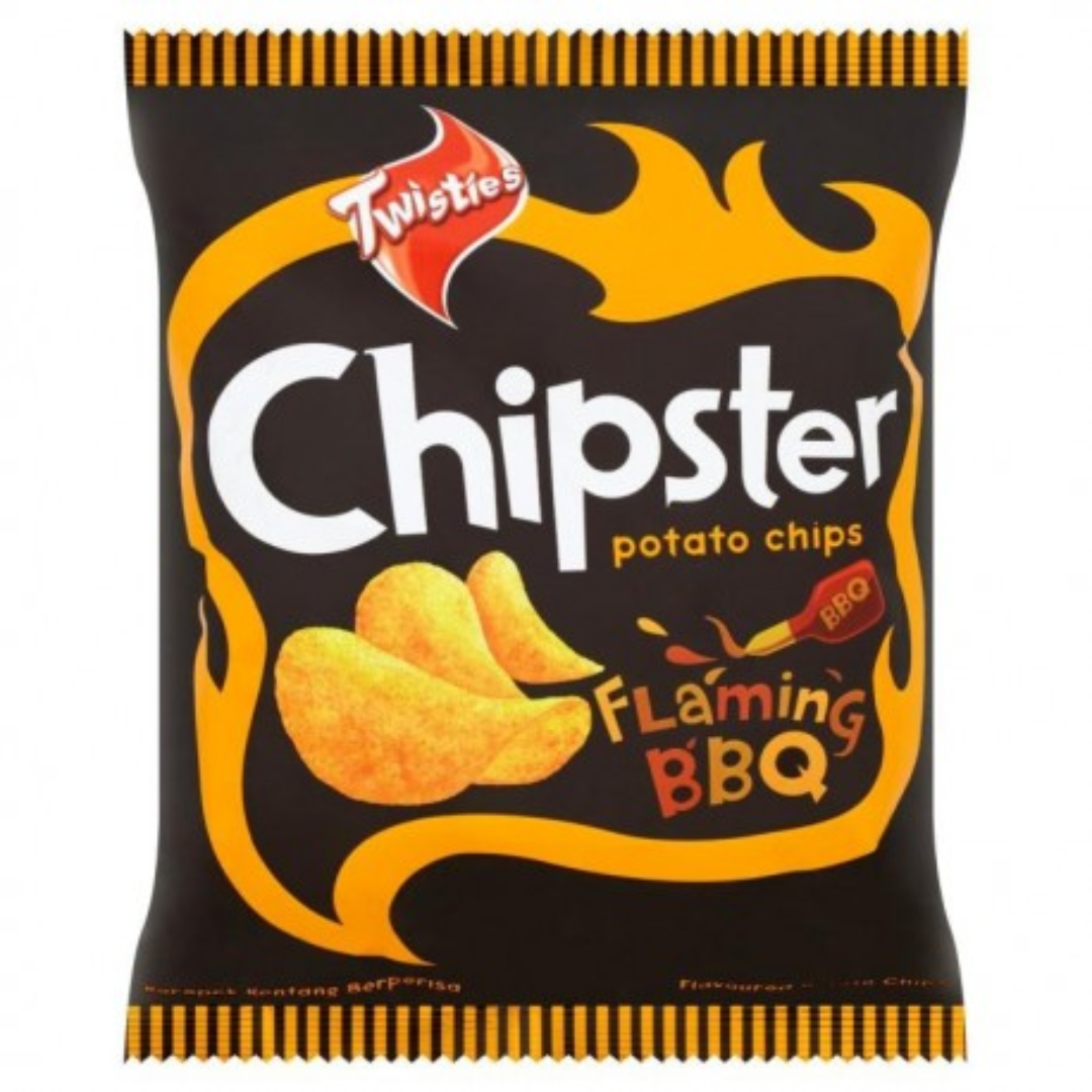 Twisties Chipster BBQ Chips 60g Spicy Snack Malaysia