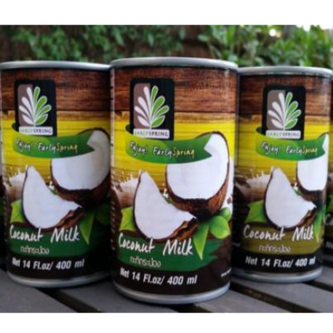 Canned Coconut Milk Supplier For Cafe