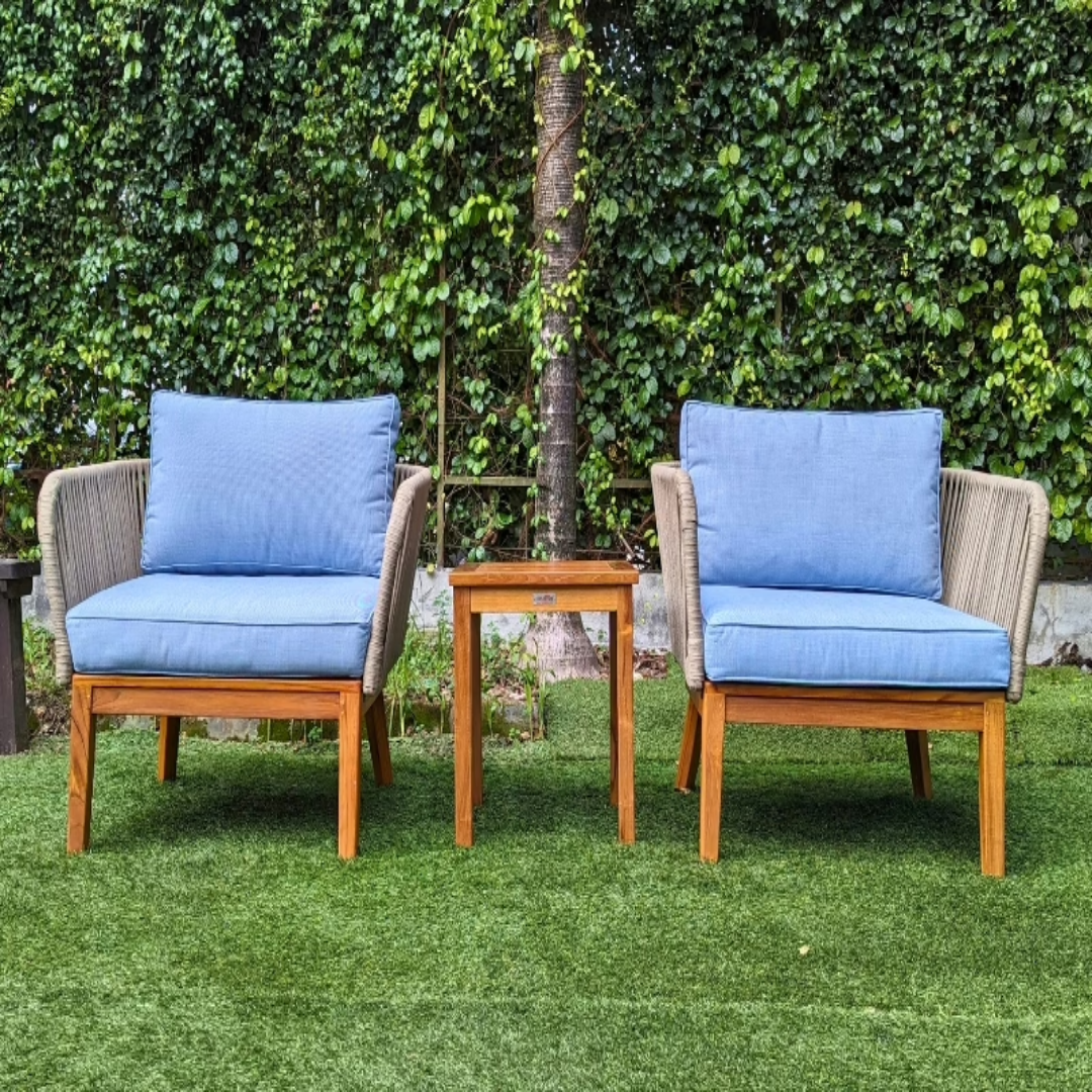 Nusa Lounge Terrace Set for Relaxed Outdoor Comfort Styling