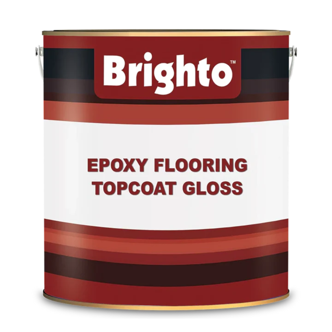 Brighto Epoxy Flooring Top Coat for Durable High-Gloss Finish