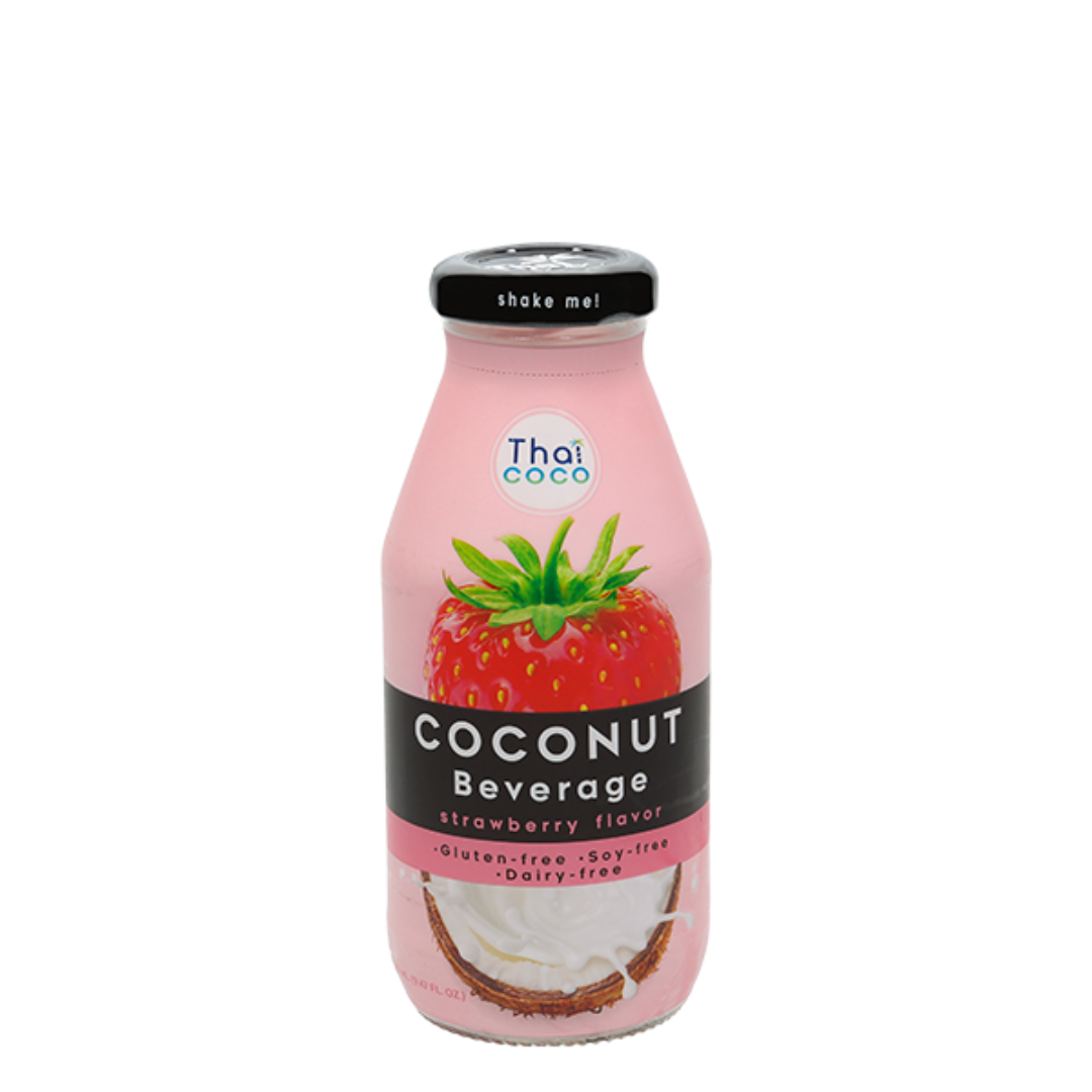 Coconut Milk Beverage Strawberry Flavor 280 Ml