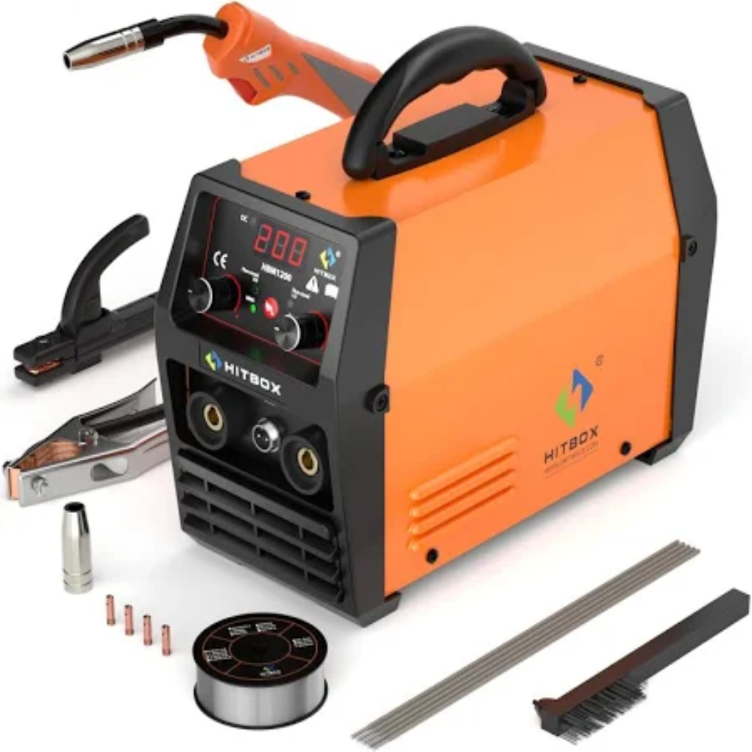 HBM1200 MIG Welder for Versatile 3-in-1 Precision Performance