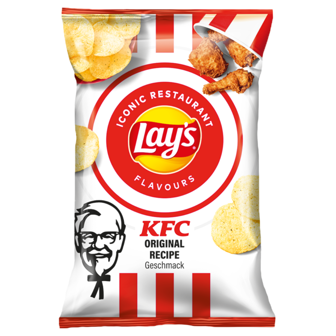 Lay's KFC Original Recipe Fried Chicken Chips 9x150G Crunchy Spicy Snack Bold Flavor Party Pack