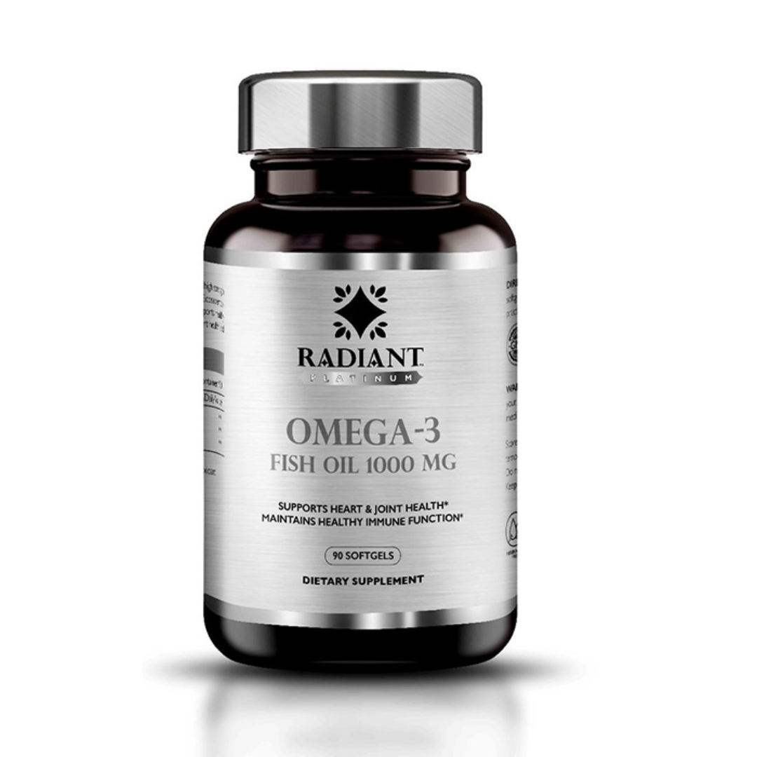 Omega 3 Fish Oil 1000mg Radiant Platinum – Wholesale & Supplier from UAE