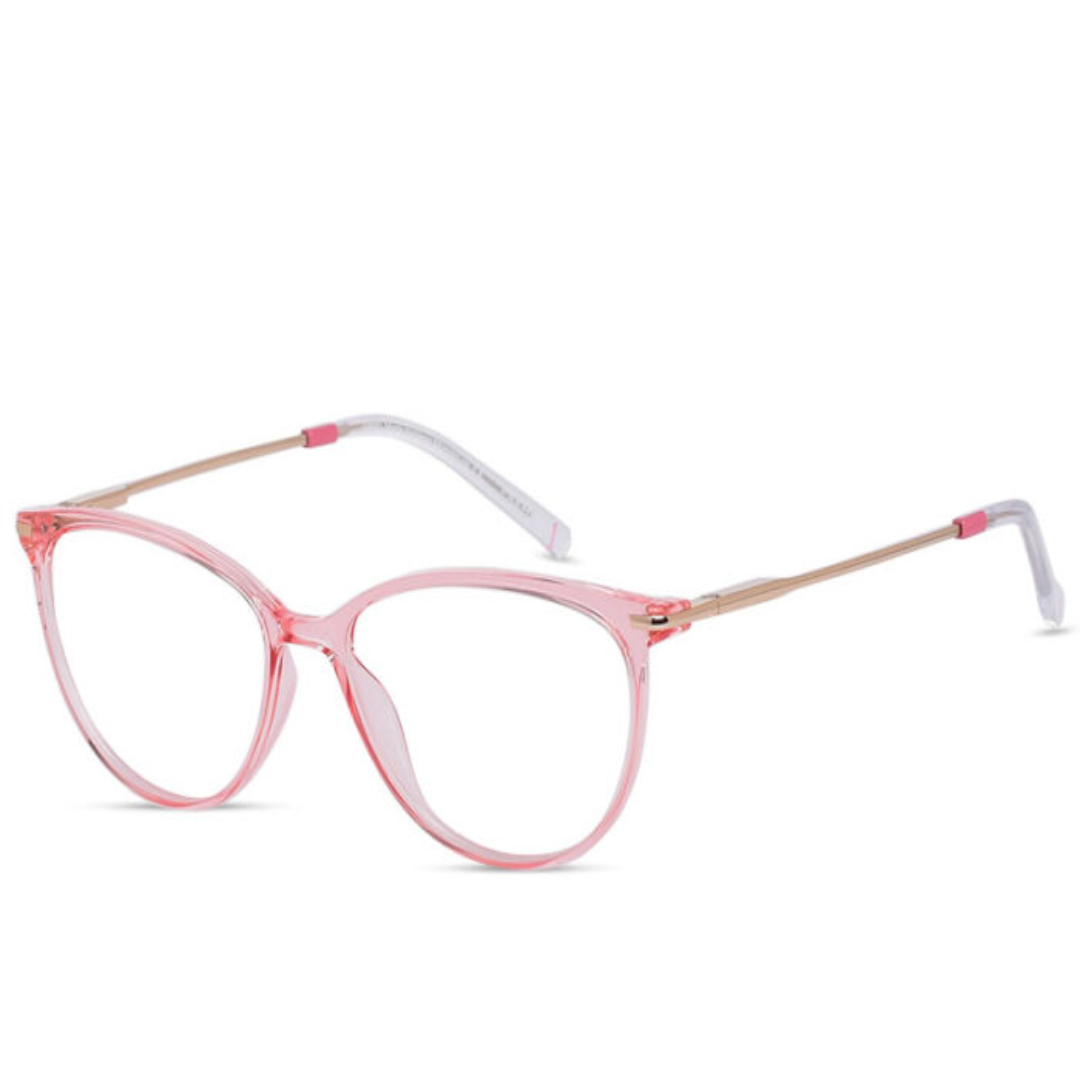 Pink Cat Transparent Eyeglasses for Women – Stylish Design | Supplier in UAE