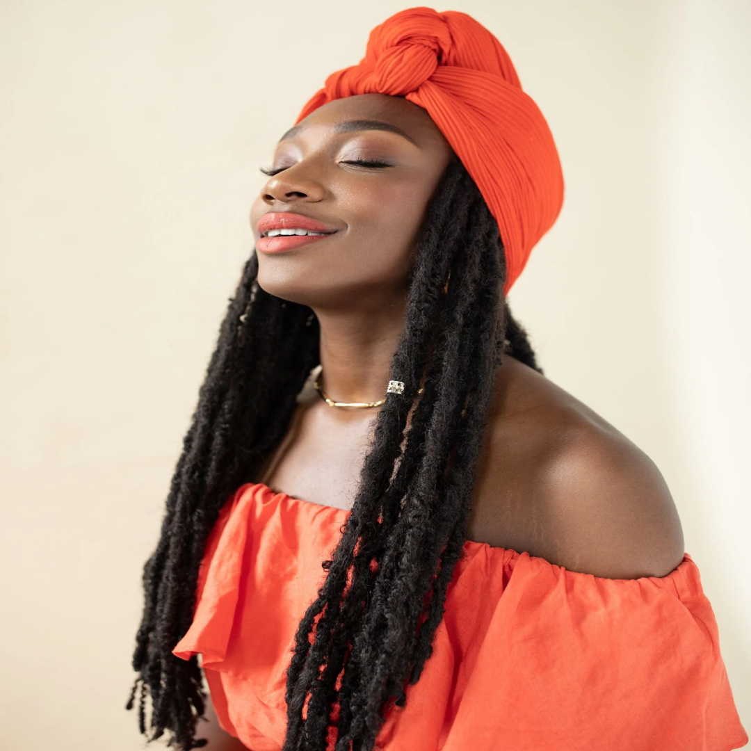 Pleated Head Wrap Scarf in Sundance – Fashion Accessory | USA Wholesaler
